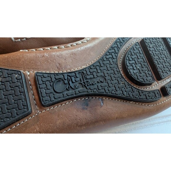 COLE HAAN Howland Shoes Mens 8M Brown Penny Loafers Driving Moccasin Preppy - Picture 10 of 10